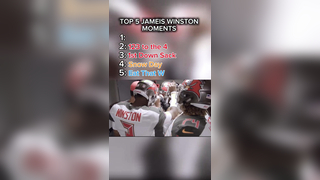 TOP 5 JAMEIS WINSTON MOMENTS #fyp #xyzbca #nfl #jaxsondart #jameiswin...
