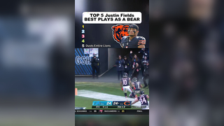 Top 5 Justin Fields Plays as a Chicago Bear | QB Highlights