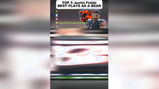 Top 5 Justin Fields Plays as a Chicago Bear | QB Highlights