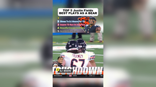 Top 5 Justin Fields Plays as a Chicago Bear | QB Highlights