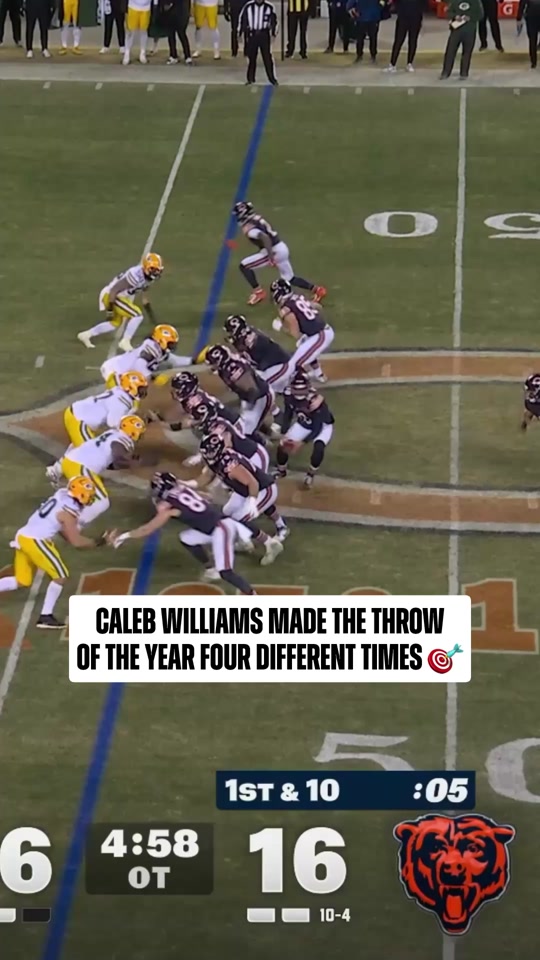 which was the best? #calebwilliams #chicagobears #nfl