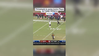Throwback to some lconic Plays by Caleb Williams #nfl #nflfootball #n...