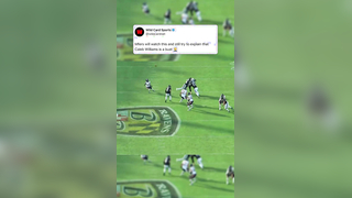 Caleb Williams with an INSANE highlight play #nfl #nflfootball #chi...