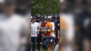 That was nasty, Caleb ? #calebwilliams #trainingcamp #highlight