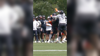 That was nasty, Caleb ? #calebwilliams #trainingcamp #highlight