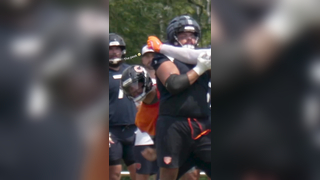 That was nasty, Caleb ? #calebwilliams #trainingcamp #highlight