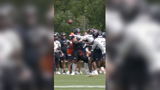 That was nasty, Caleb ? #calebwilliams #trainingcamp #highlight