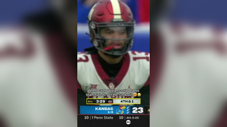 1000 level IQ play by Caleb #collegefootball #cfb #calebwilliams #...