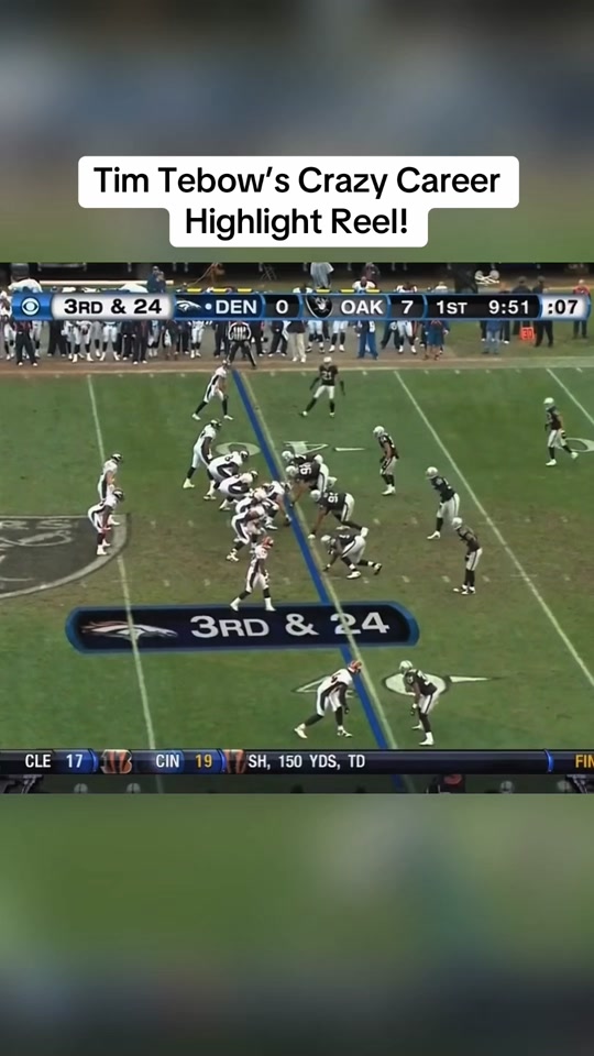 He honestly was so fun to watch! #NFL #TimTebow #Broncos #FYP #ForYou