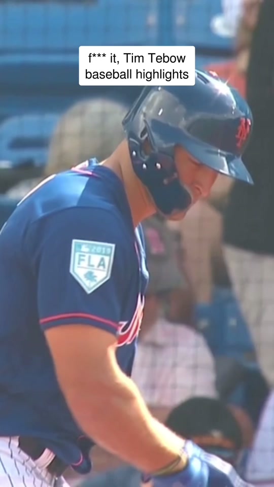 Mets legend Tim Tebow 🫡 #timtebow #mets #baseball #mlb #sports #fyp #...