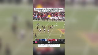 Throwback to Jayden Daniels’ Insane Deep Throws | Football Highlights