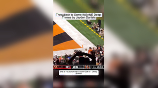 Throwback to Jayden Daniels’ Insane Deep Throws | Football Highlights