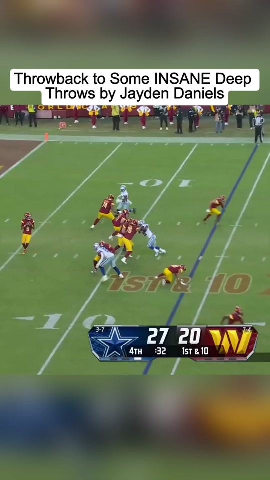 Throwback to Jayden Daniels’ Insane Deep Throws | Football Highlights