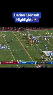 Miami Signee Darian Mensah Highlight Tape.