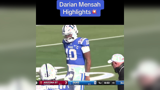 Miami Signee Darian Mensah Highlight Tape.