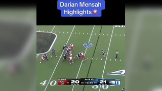 Miami Signee Darian Mensah Highlight Tape.