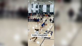 Toby Fournier GOT UP Never forget when Toby threw down this slam a...