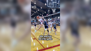 Toby Fournier is MORE than just a dunker! @nikeeyb #strictlybball