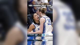 Toby Fournier Powers Duke Past Notre Dame for Sixth Straight Win