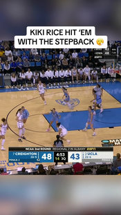 Tough #UCLA #WBB #KikiRice #ESPNMarchMadness