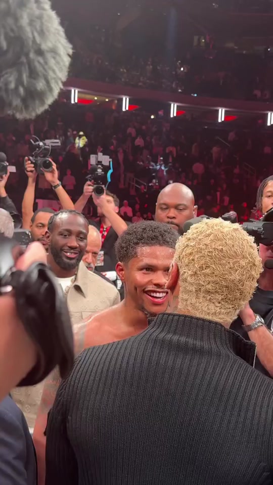 Shakur Stevenson Confronted by Conor Benn After Victory Over Teofimo Lopez