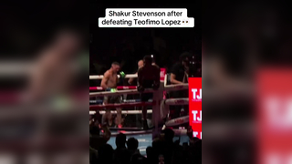 Shakur Stevenson Crowned New WBO Super Lightweight Champion
