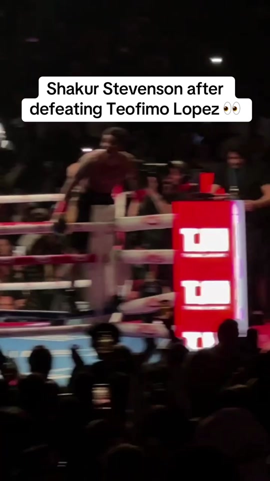 Shakur Stevenson Crowned New WBO Super Lightweight Champion