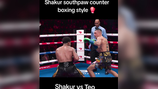 Shakur Puts on a Masterful Boxing Class Against Teofimo Lopez