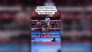Shakur Stevenson Defeats Teofimo Lopez by Unanimous Decision to Win WBO Super Lightweight Title