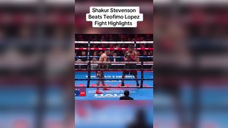Shakur Stevenson Defeats Teofimo Lopez by Unanimous Decision to Win WBO Super Lightweight Title