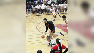 #1 Ranked Senior Tyran Stokes and 9th Grader JJ Crawford Rainier Beac...