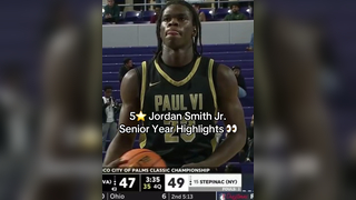 Some highlights from 5 Jordan Smith Jr. halfway through his senior...