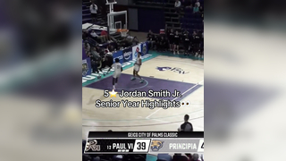 Some highlights from 5 Jordan Smith Jr. halfway through his senior...