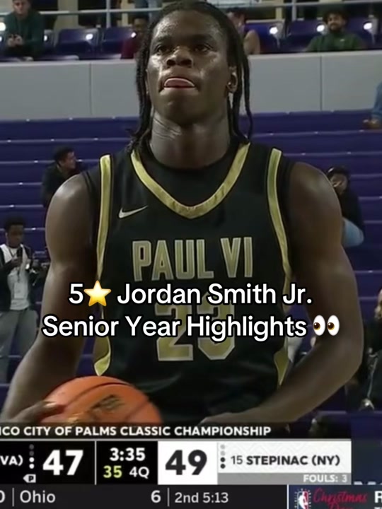 Some highlights from 5 Jordan Smith Jr. halfway through his senior...