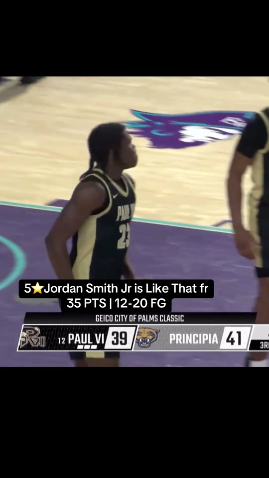 5 Jordan Smith Jr took OVER in the second half 26 points to lead a...