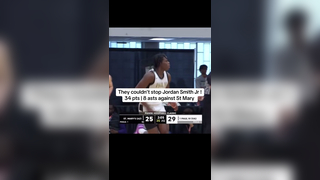They couldn’t Stop Jordan Smith Jr scoring 34 pts against St Mary in ...