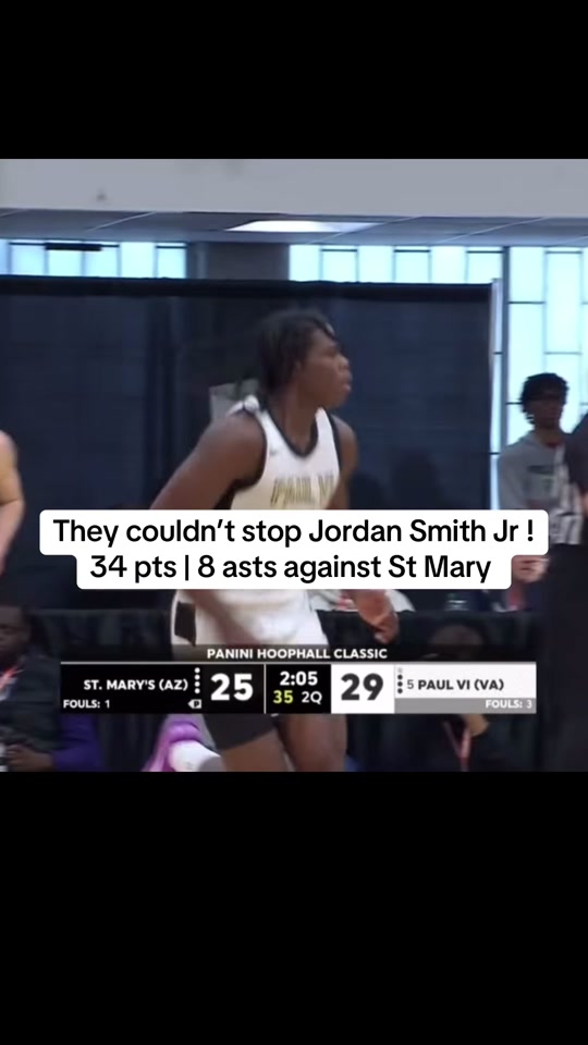 They couldn’t Stop Jordan Smith Jr scoring 34 pts against St Mary in ...