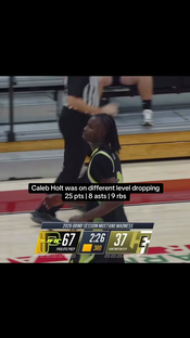 Caleb couldn’t be stopped against Huntington Prep, pouring in 25 poin...