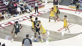 Caleb couldn’t be stopped against Huntington Prep, pouring in 25 poin...