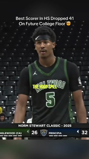 Jason Crowe Jr. just went for 41 points on his future college floor ...