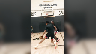 Bruce branch III holding his own | VIDEO CREDS: @chrisjohnsonhoops ...