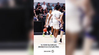 16 Year Old Bruce Branch impressed several NBA teams and measured at ...