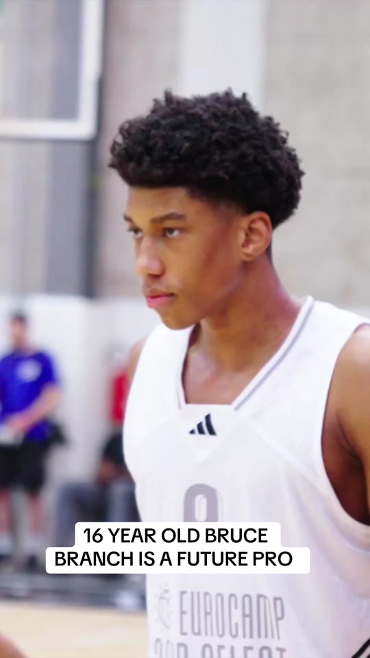 16 Year Old Bruce Branch impressed several NBA teams and measured at ...