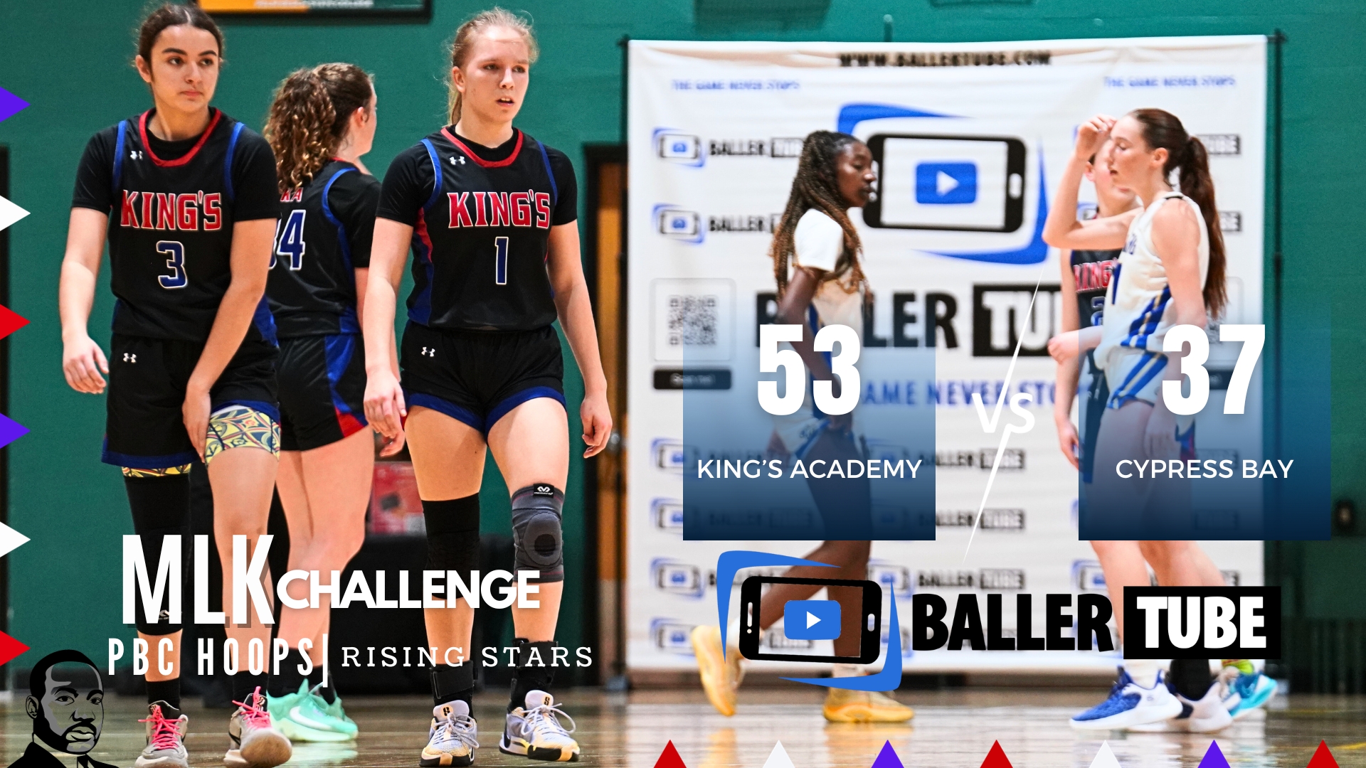 Kings Academy Dominates Cypress Bay in High-Octane Girls' Basketball Showdown!