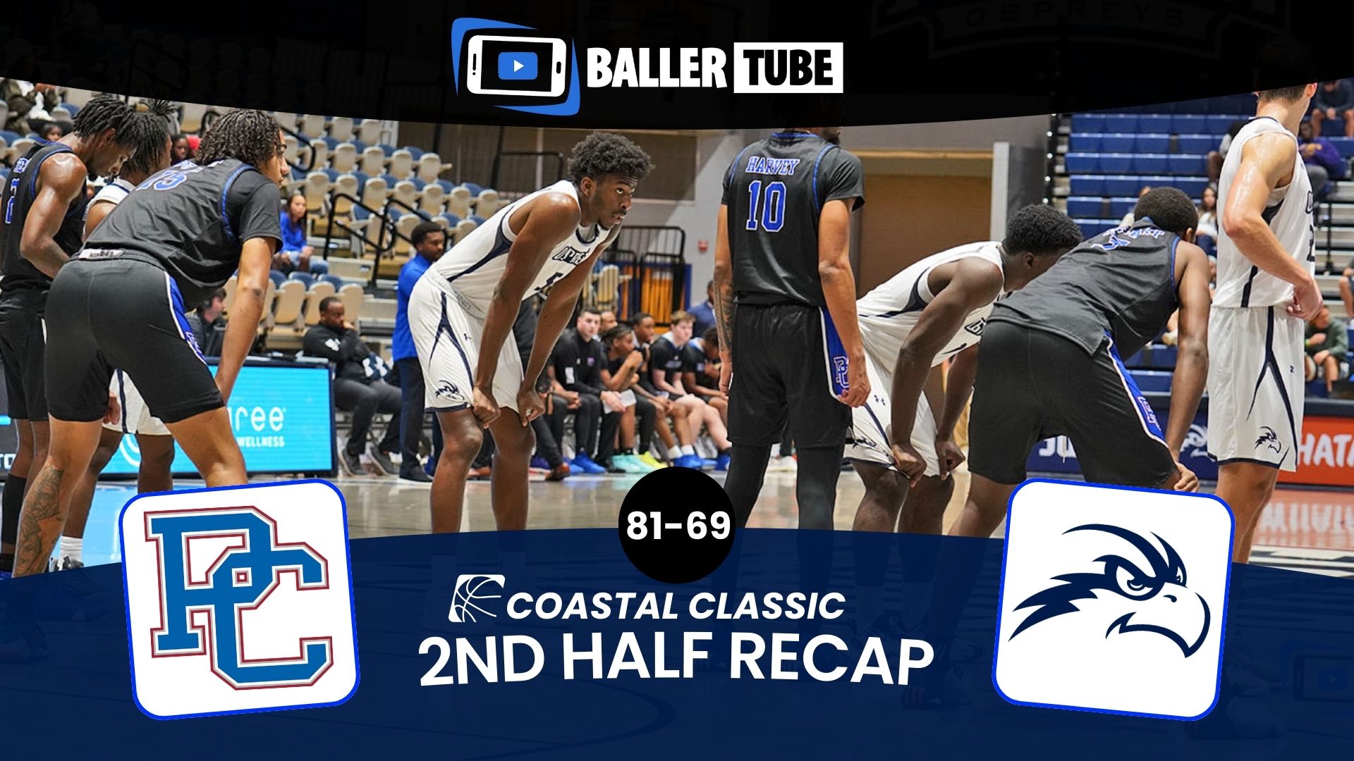 Presbyterian Blue Hose Claim Victory in 81-69 Showdown Against North Florida Osprey Ignited by a 53-Point Second Half Surge