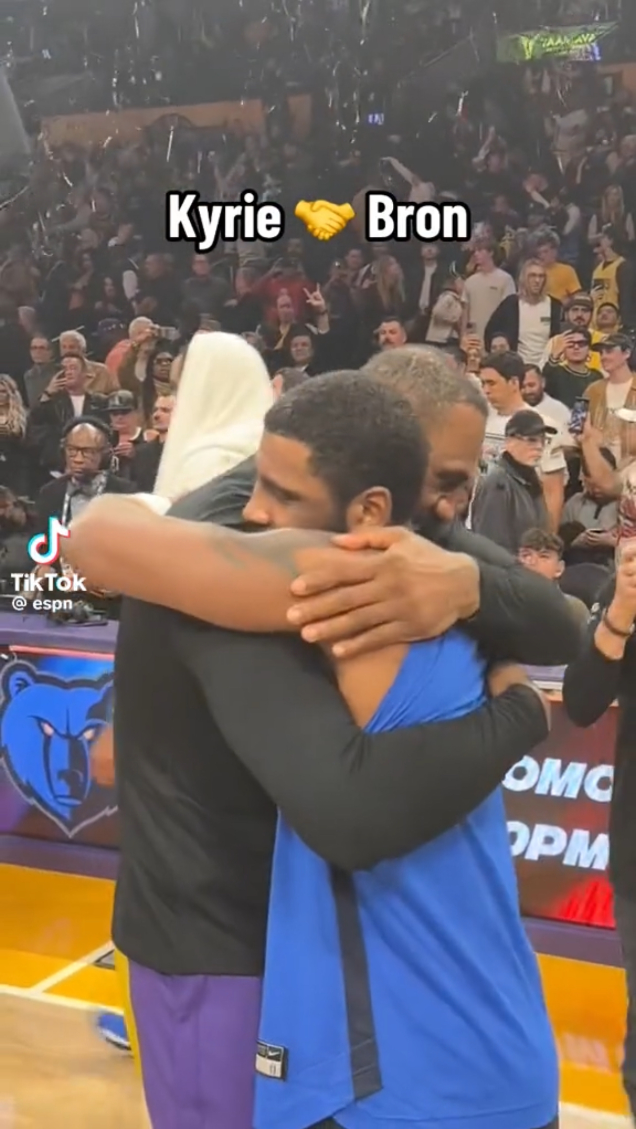 Kyrie Irving and Lebron James Reunited