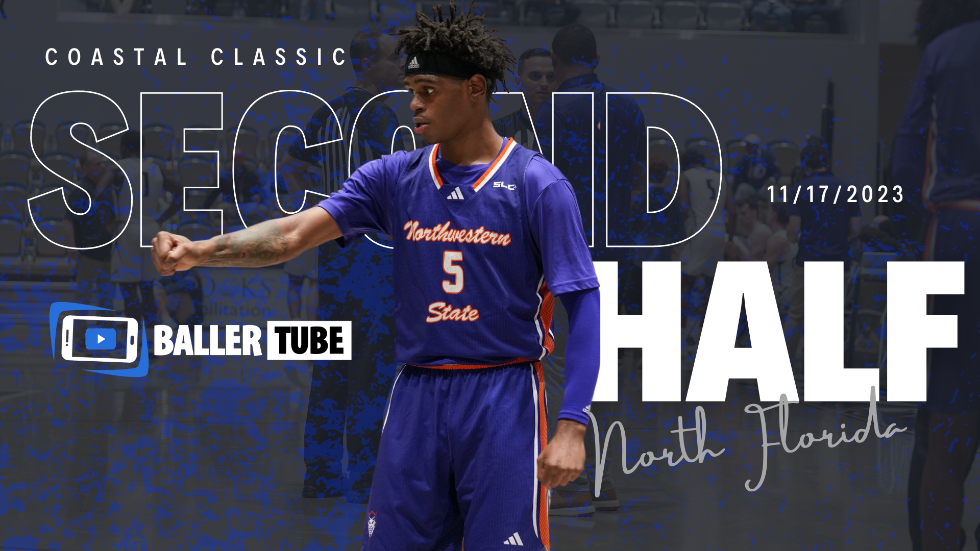 Part 2 Of North Florida vs. Northwestern State: Coastal Classic Tournament Second Half Action