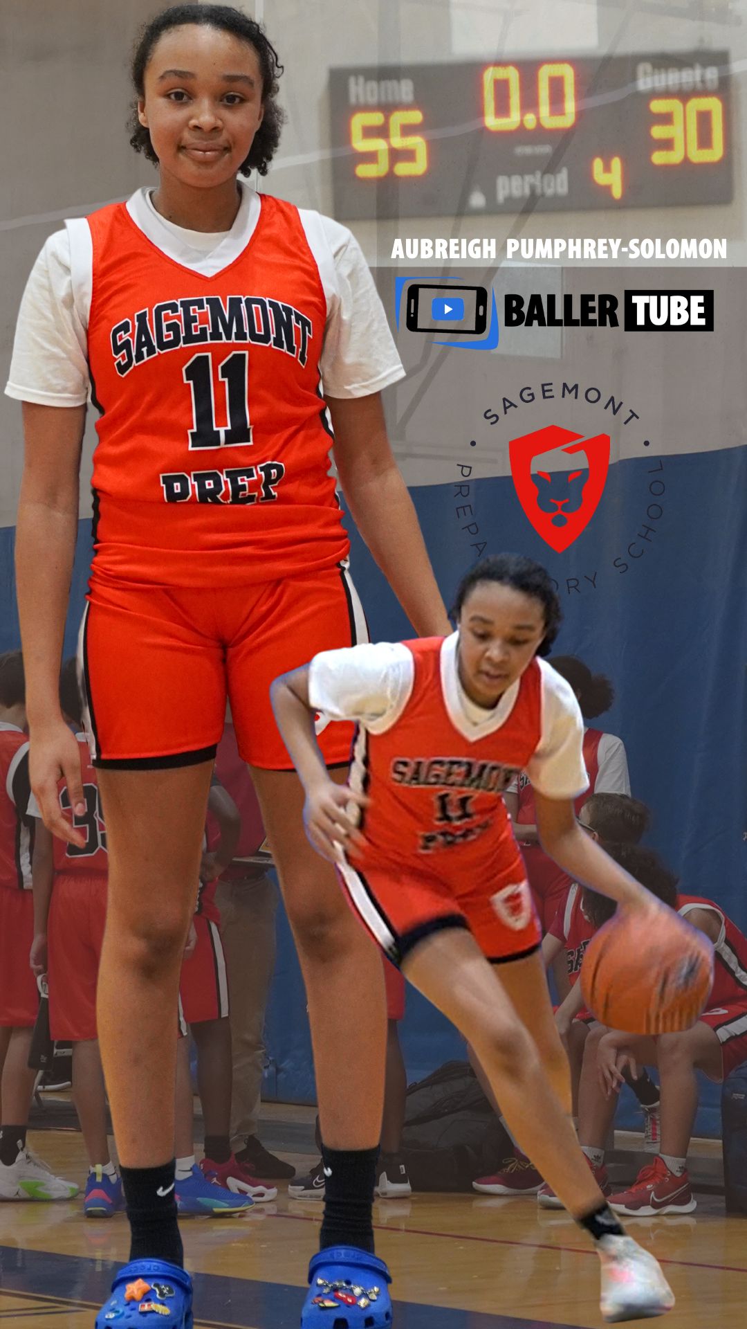 Sagemont Prep Class of 2029 Aubreigh Pumphrey-Solomon