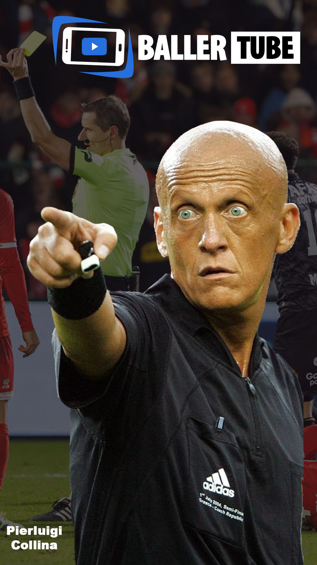 Pierluigi Collina vs referees today