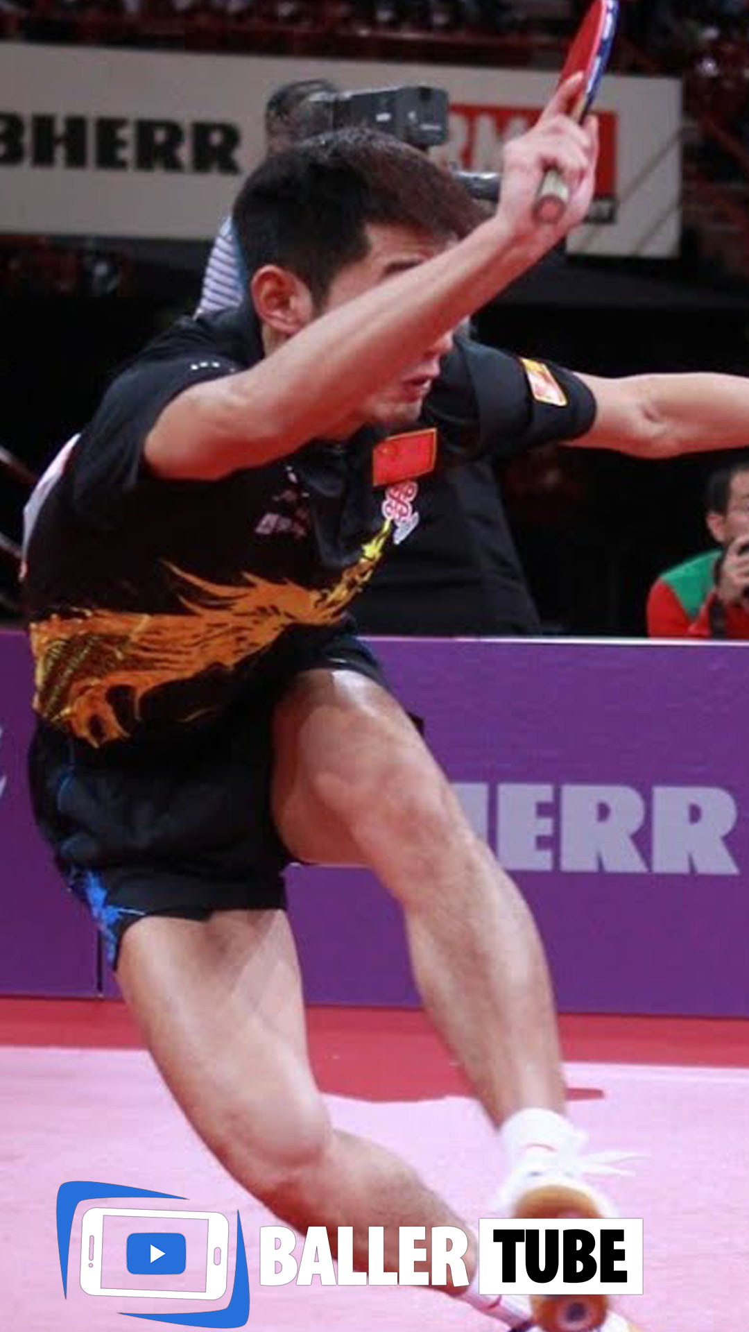 Majestic Table Tennis Mastery: A Dazzling Display of Defensive Magic